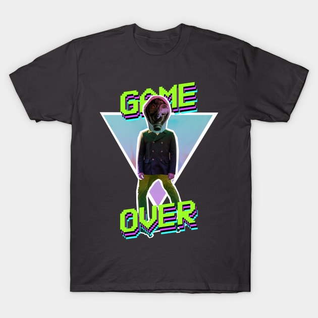 Game Over Toxic Gamer T-Shirt by Tip Top Tee's